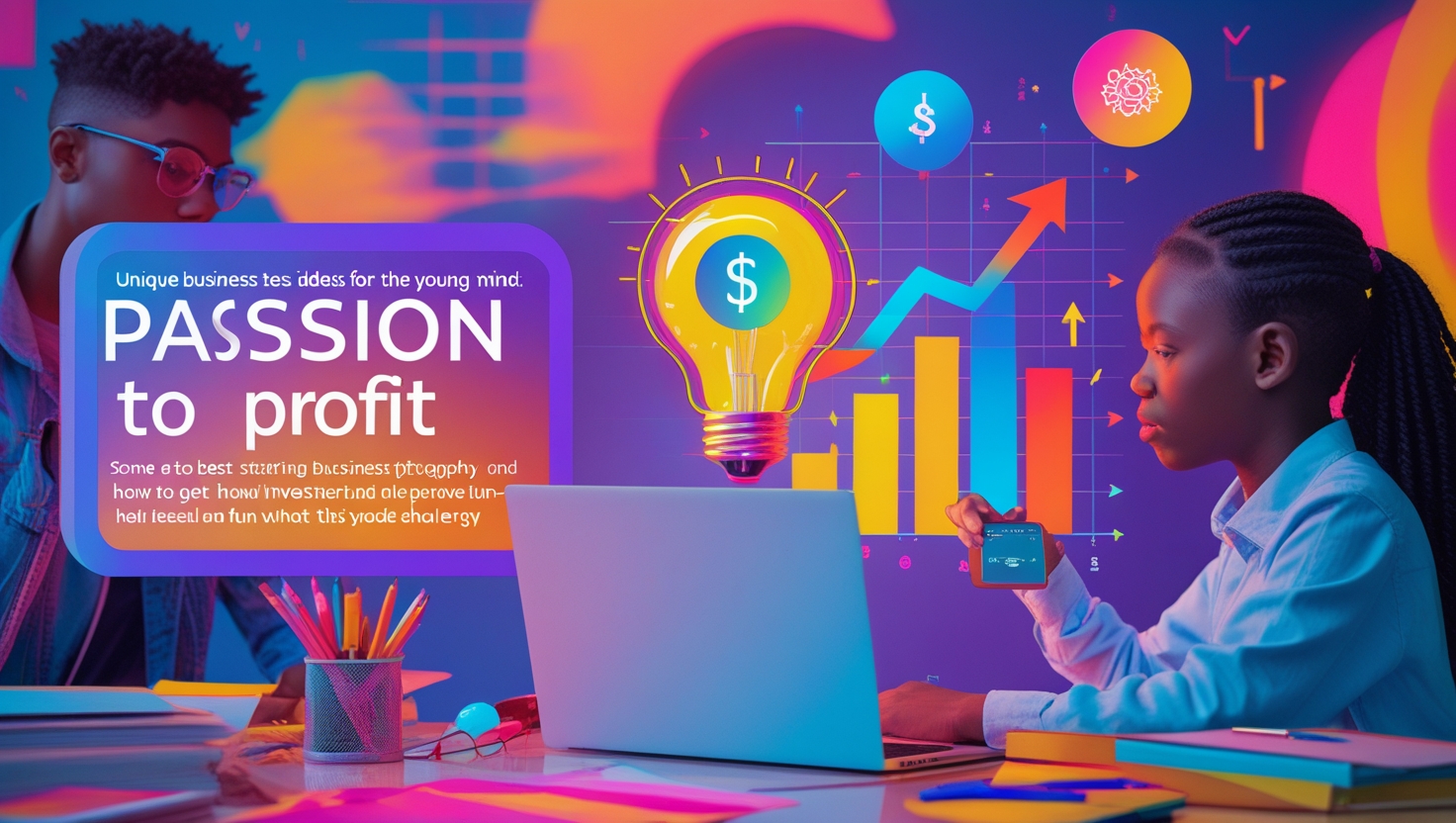 Teenage years are a great time for experimentation, exploration, and taking creative risks.